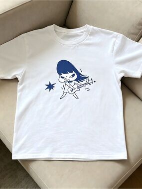 Nara Yoshimoto white Women Men T-shirt Unisex